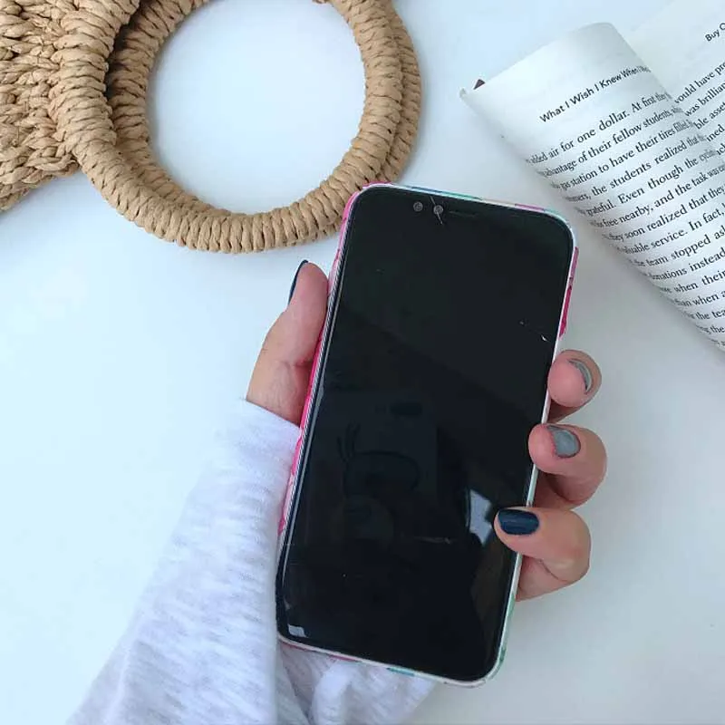 JIBAN ins чешуя Русалки чехол для телефона iphone 6 6S 6plus 7 8 плюс Капа Роскошные Жесткий PC