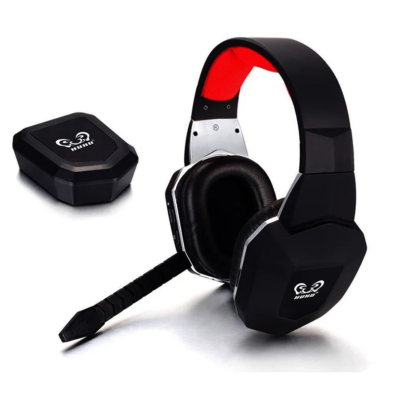 Универсальный беспроводной стерео гарнитура резина покрытием съемный микрофон