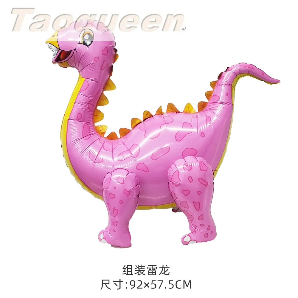 

Cartoon hat Large 4D Walking Dinosaur Foil Balloons Birthday Party Decorations Kids Babyshower Gender Reveal Dinosaur Party hat