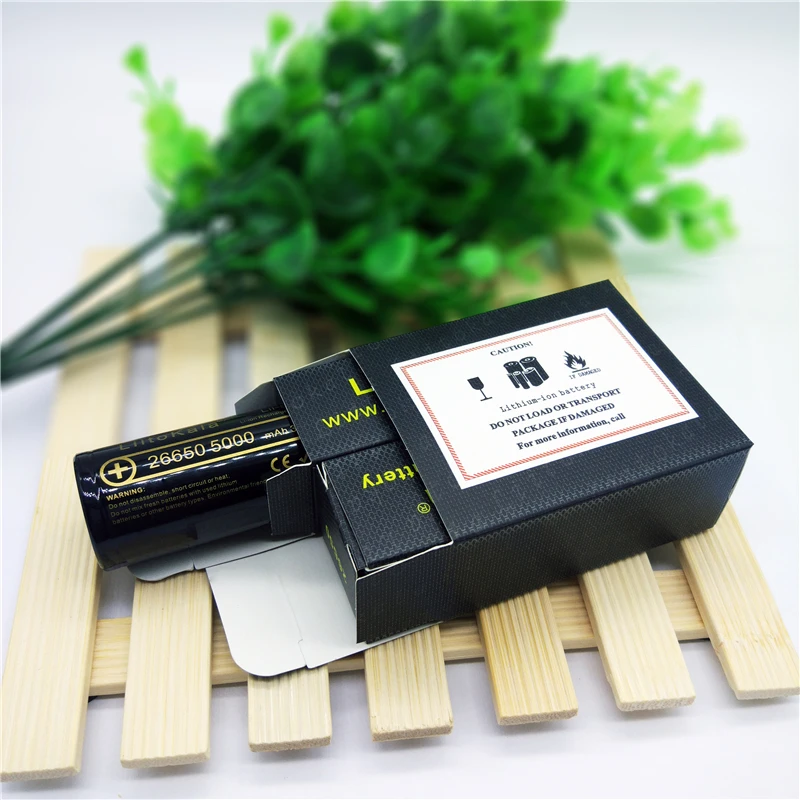 

8PCS LiitoKala Lii-50A 26650-50A 5000mAh 26650 Li-ion 3.7v Rechargeable Battery for Flashlight 20A 3.6V Power batteries