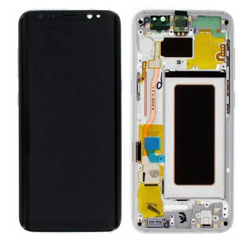 For Samsung Galaxy S8 S8+ Plus Super Amoled Infinity Display SM-G9550 G955 G950 Touch Screen Digitizer Assembly with Frame Bezel | Мобильные