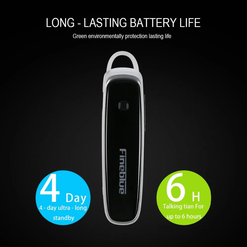 Fineblue FX-1 Bluetooth 4 1 Беспроводной стерео гарнитура наушники с микрофоном спортивные