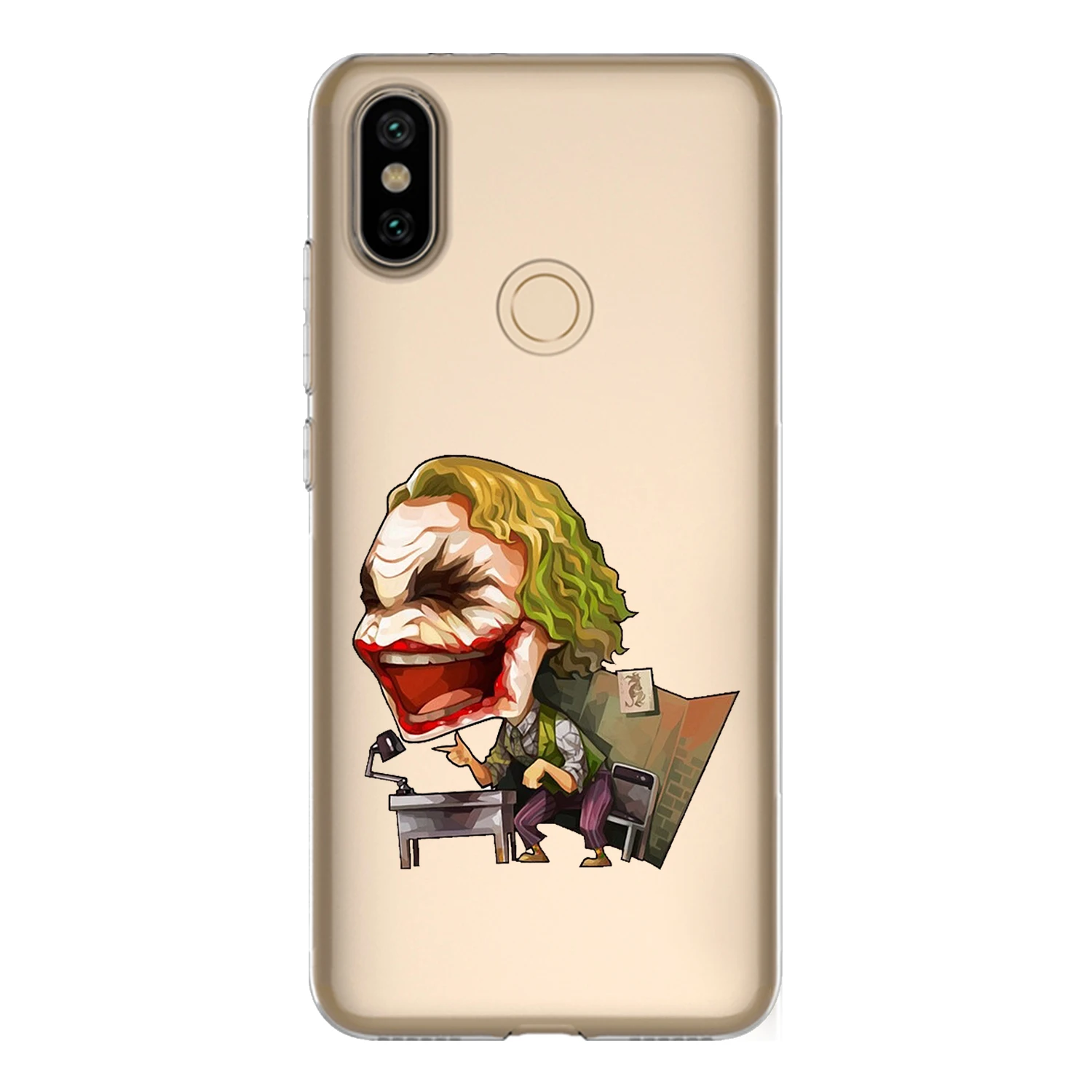 Чехол для Xiaomi Mi A2 6X чехол 5 99 дюйма мягкий силиконовый милый мультяшный Железный