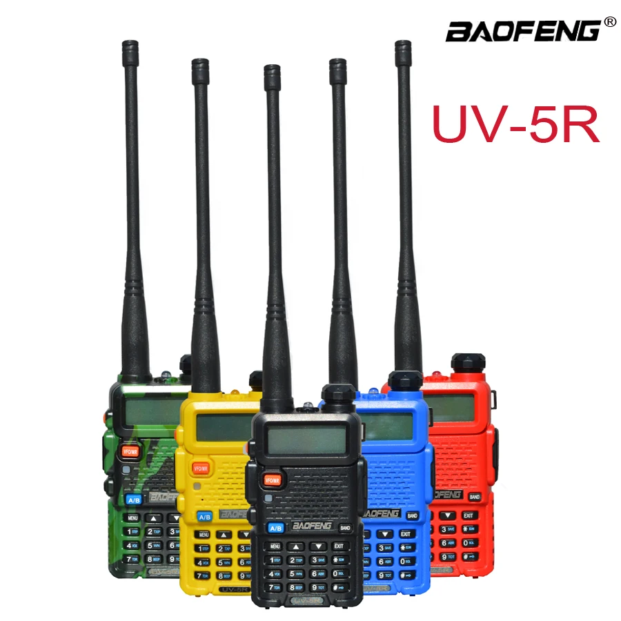 Baofeng UV-5R портативная рация профессиональная CB радиостанция Baofeng UV5R трансивер 5 Вт VHF UHF портативная UV 5R охотничья ветчина радио