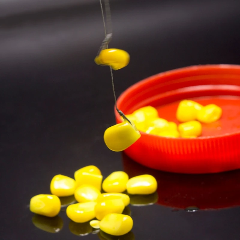 50 шт./лот мягкие приманки для ловли кукурузного карпа рыболовные с запахом