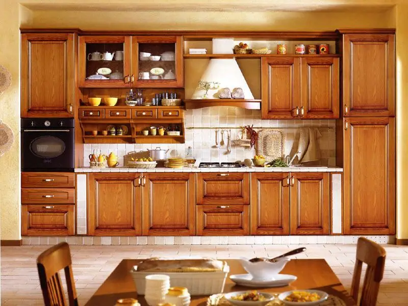 Кухонная мебель из твердой древесины на заказ|solid wood kitchen furniture|wood furnituresolid |