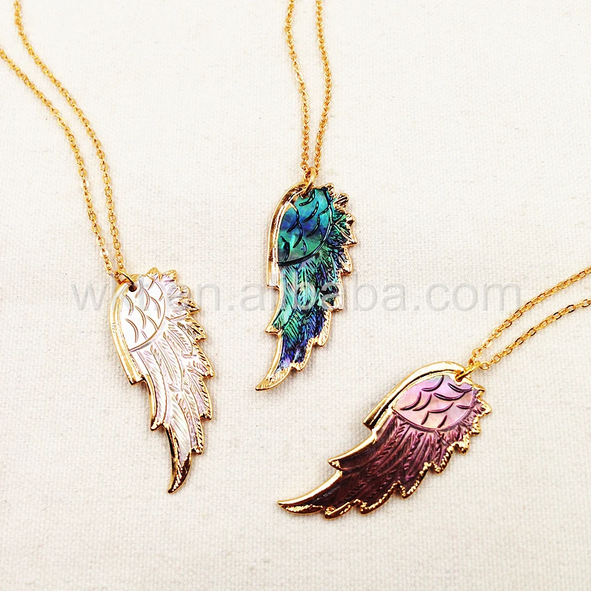 Женское ожерелье с подвеской в виде ракушки павы | Украшения и аксессуары