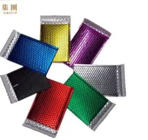 

Wholesale OEM Custom Color Own Logo Printed Self Adhesive Mailers Shipping Poly Black Bubble Padded Envelopes