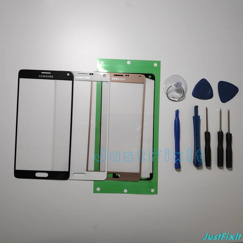 Сменный Внешний стеклянный объектив для Samsung Galaxy Note 4 N910 N910C N910F N910A сенсорный ЖК