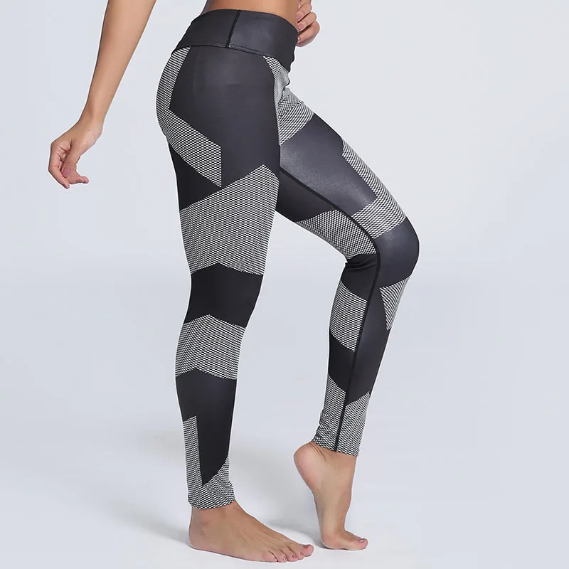 Женские леггинсы с цифровым принтом размеры до 3XL|sport jeggings|women leggingswomen plus leggings | - Фото №1