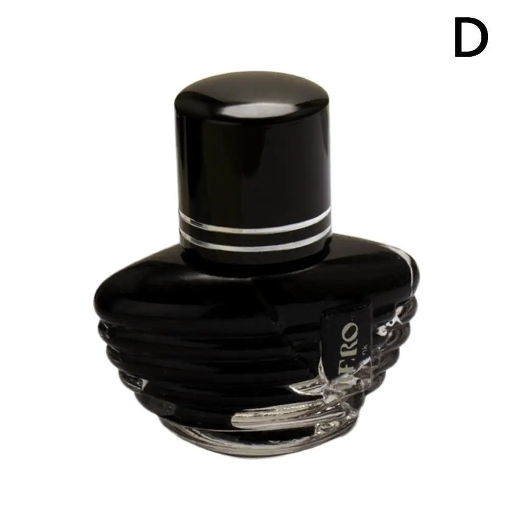 8802 ink black 20 ml Новая Гладкая авторучка чернила заправка бутилированная стеклянная ручка Чернила Канцелярские Принадлежности для школьников, студентов офисные принадлежности - Цвет: 8802 ink black 20 ml