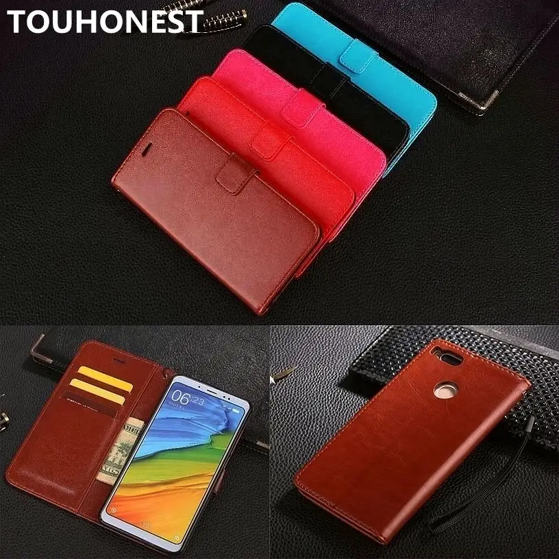 Кошелек кожаный чехол для сяо mi красный Примечание 7 Pro 5 6 5A плюс Note 4X4 3 S 4A S2 6A Coque