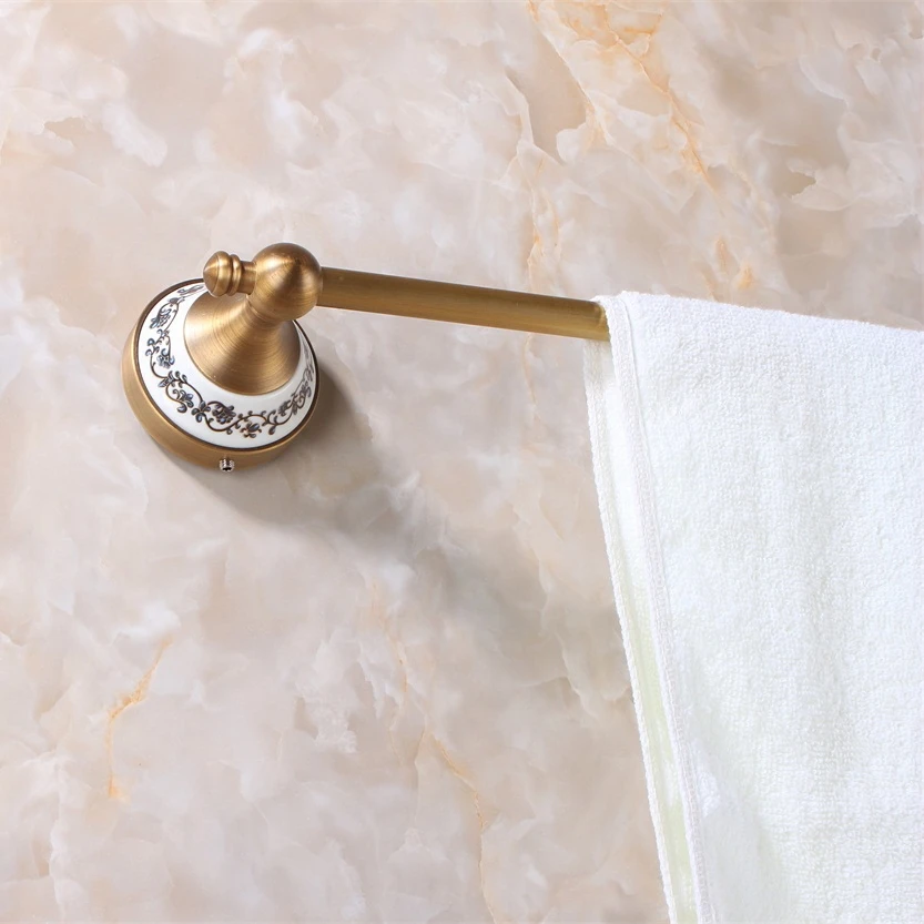 Одинарный настенный держатель для полотенец 60 см 9064 к|bar towel holder|towel barbathroom accessories |
