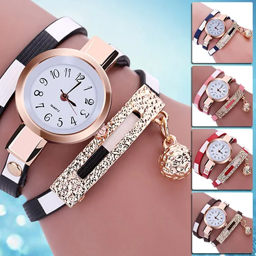 Для женщин Многослойные Бал подвеской Искусственная кожа браслет платье