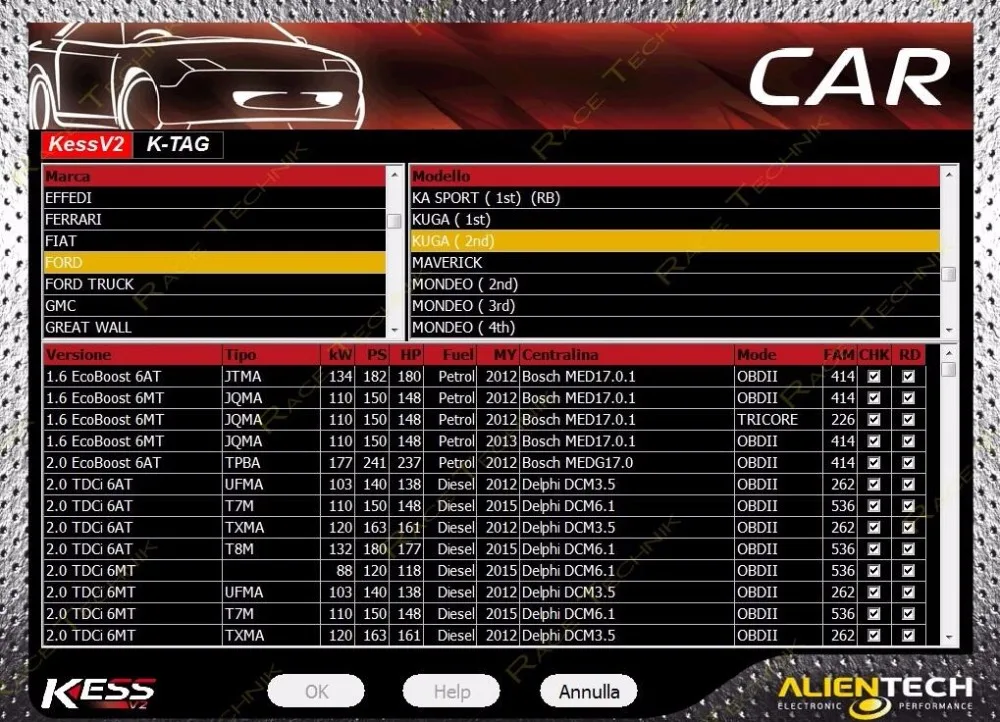 Новейший Kess V2 Master Kess V2.47 V5.017 EU красная печатная плата без жетона экю программирование Ktag V7.020 V2.34 OBD2 менеджер Тюнинг Комплект