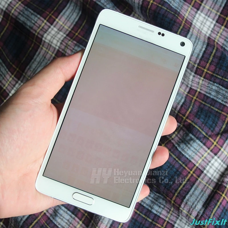 Замена супер AMOLED для Samsung Galaxy Note 4 сжигание в тени N910 N910C N910A N910F ЖК дисплей