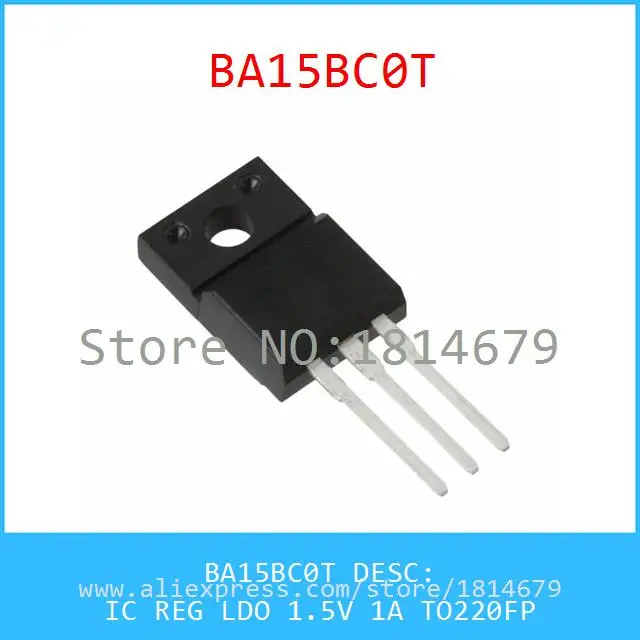 Бесплатная Доставка 1 Шт./лот BA15BC0T IC REG LDO 1.5 В 1A TO220FP 15BC0 BA15BC0|shipping costs from china|shipping accessoriesshipping process |