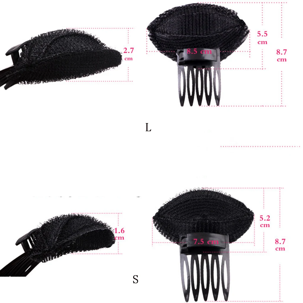 1x гребень для объема волос объемный буффант утюжок пенопластовый стайлер зажим