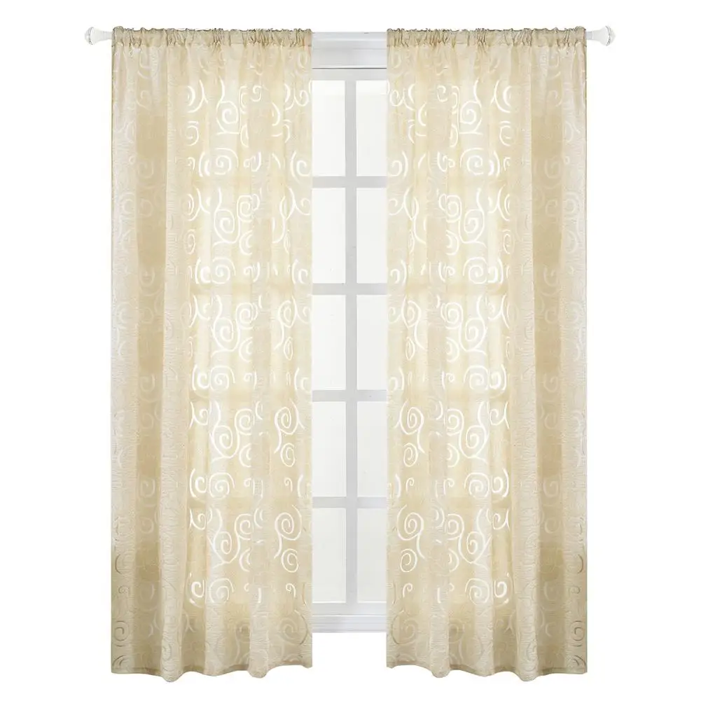 HobbyLane 130*100cm Peony Printing Chinese Style Window Curtain Short Bedroom Polyester Fiber Decoration | Дом и сад
