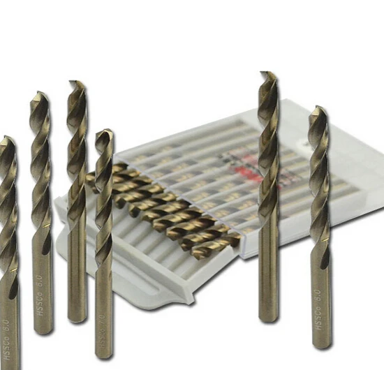 

1pcs 11mm 0.3937" HSS-Co M35 Straight Shank Twist Drill Bits For Stainless Steel