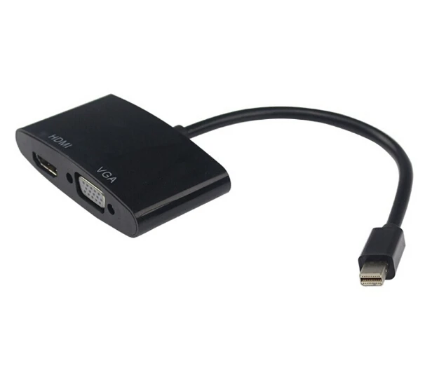 Кабель адаптер 2 в 1 DisplayPort mini DPTo HDMI VGA для MAC Macbook Pro Air Apple компьютера 20 шт.|hdmi cable in