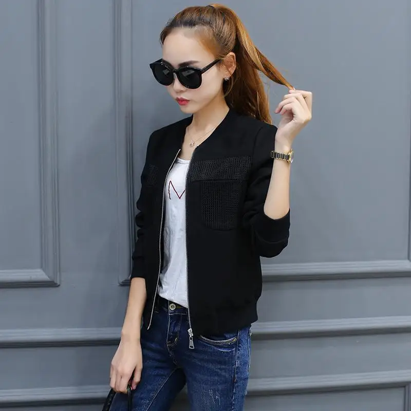 NFIVE брендовые 2017 женские приталенные короткие куртки корейский весенний