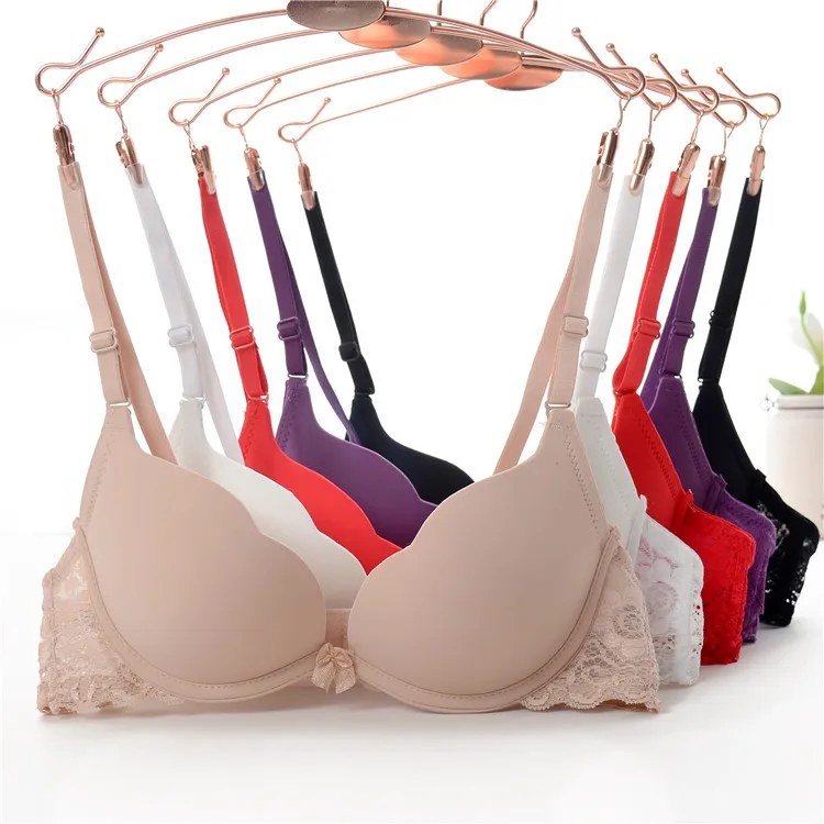 Женский кружевной бюстгальтер пуш ап с чашкой 3/4|push bra|push up brabra small |