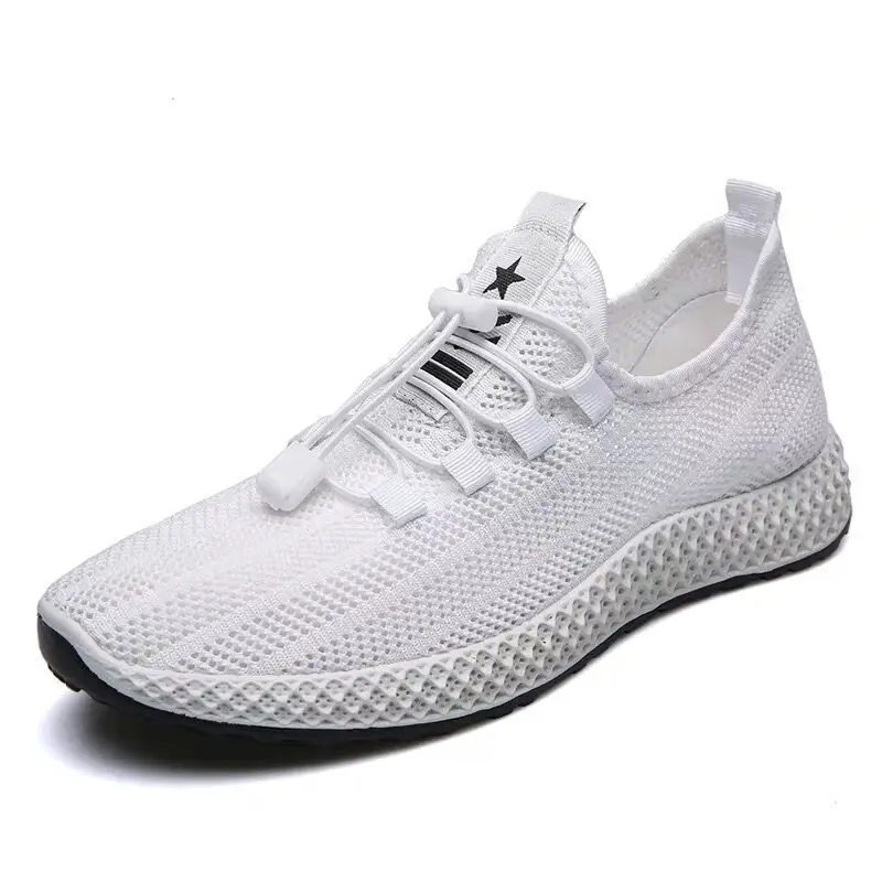 Men's Breathable Work Safety Mens Sports Platform Shoes Casual For Male Men Outdoor Sneakers Zapatos De Hombre Loafers Trainers | Обувь
