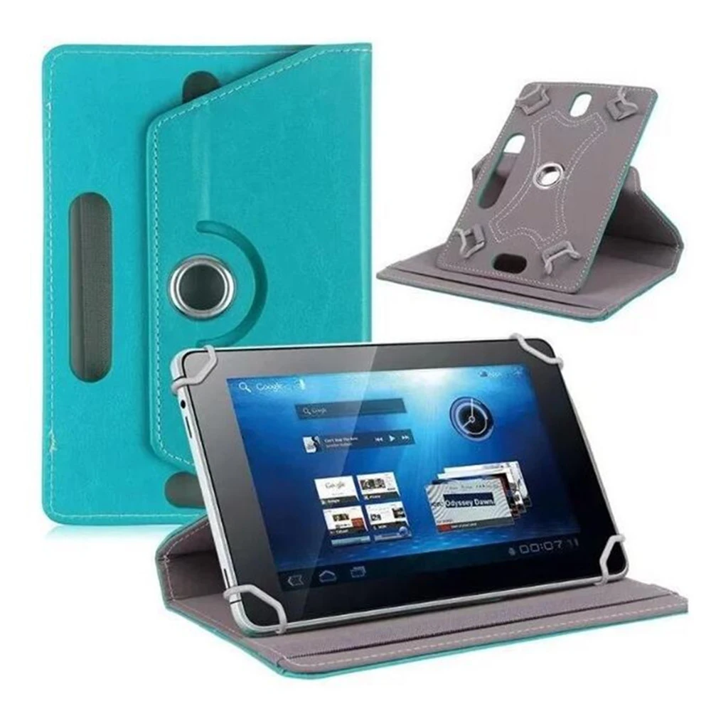 8 inch Universal Tablet Dustproof Protective Case Rotating Four Hook Leather Cover Protect Bag Crystal Pattern Durable New | Компьютеры и