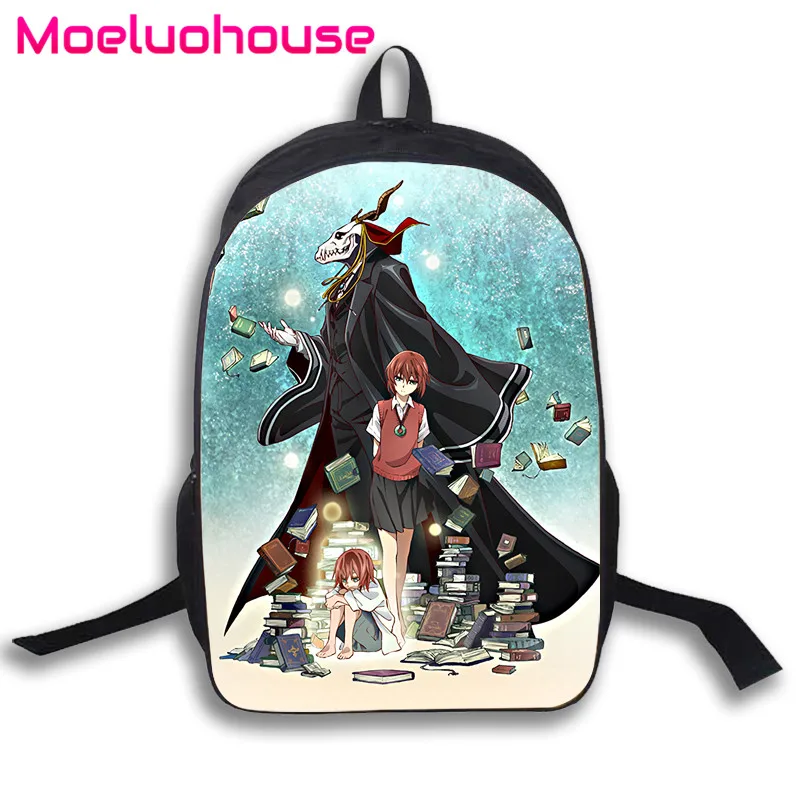 Mahou Tsukai no Yome Elias Hatori Chise для мужчин и женщин аниме 16 &quotрюкзак ноутбука дорожная