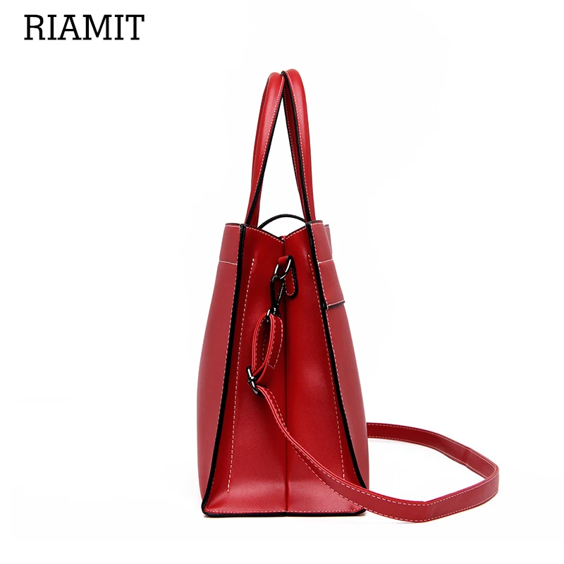Новинка 2019 настоящая сумка Bolsas Feminina Rismit натуральная кожа женская через плечо