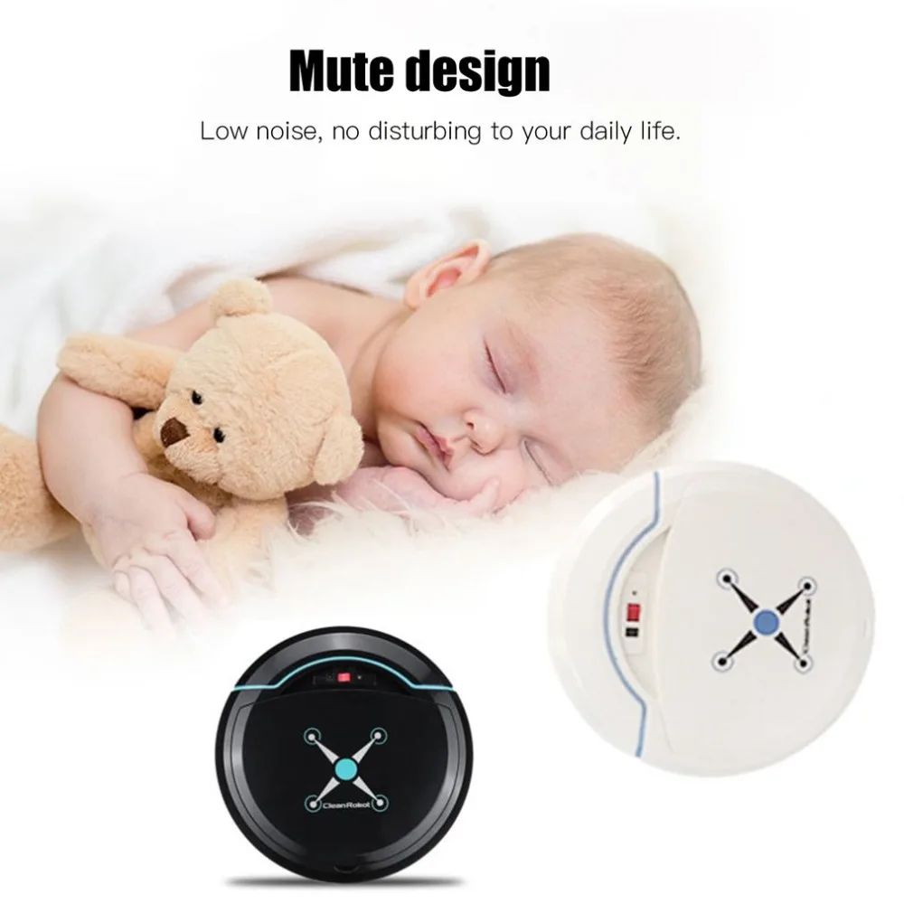 

Rechargeable Smart Sweeping Robot Slim Automatic Robot Vacuum Cleaner Household Floor Dirt Dust Hair Cleaner Home Sweeping Tool