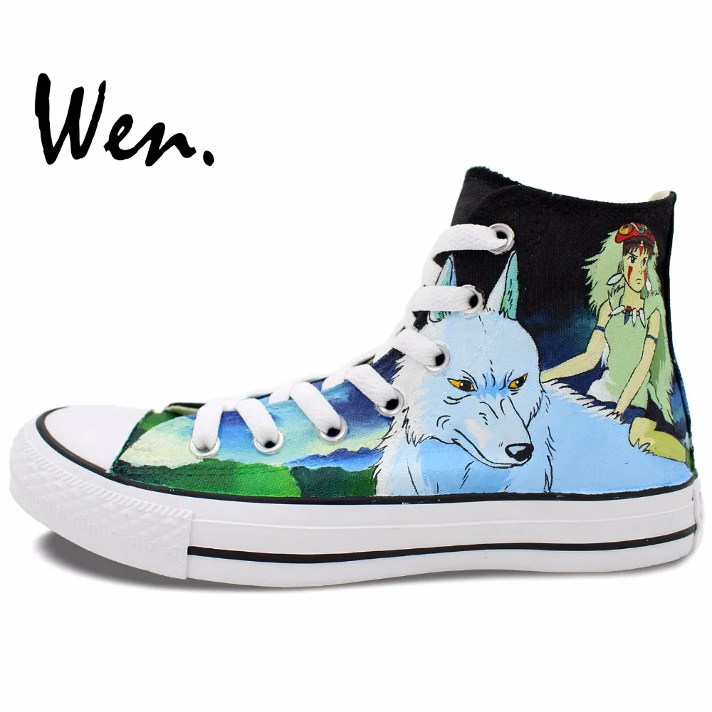 Женские и мужские парусиновые кроссовки Wen дизайнерские ручной работы в стиле