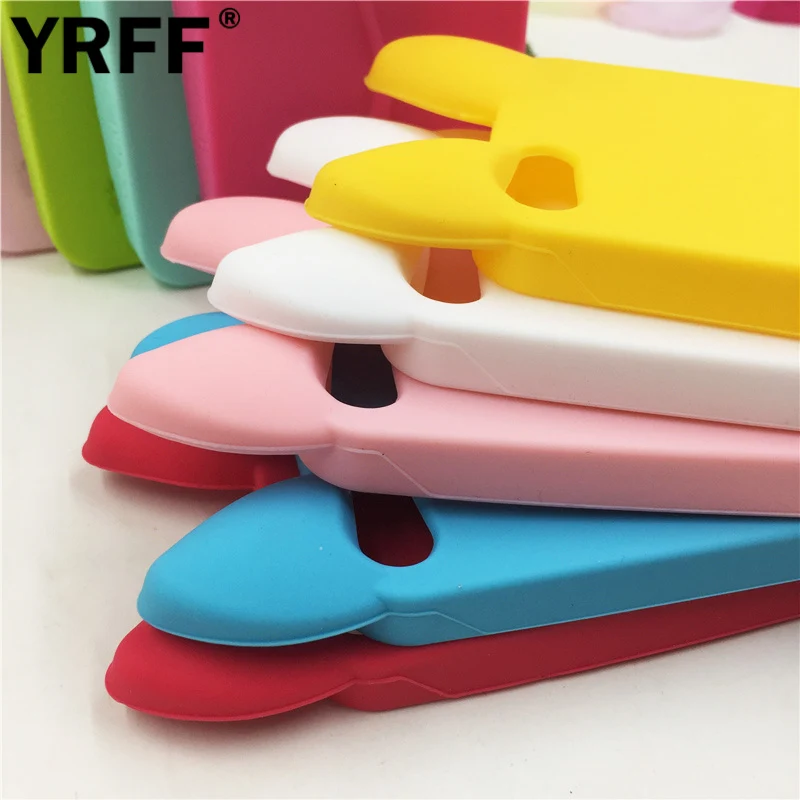 Чехол YRFF для apple iphone 4 4G силиконовый чехол задней панели телефона с 3d мышкой ушками