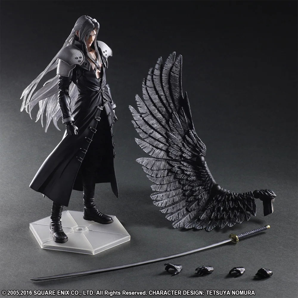 PLAY Arts Kai Final Fantasy VII 7 Sephiroth ПВХ фигурка Коллекционная модель игрушки 26 см | Игрушки и