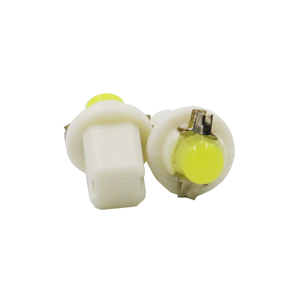 YSY 50 шт./лот b8.5 COB Led 1 SMD T5 LED Lampe De Voiture Tableau de Bord instrument Lumire Ampoule 12 v blou rouge vert blanc |