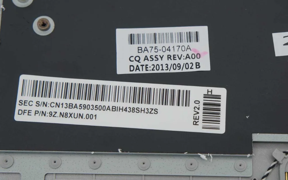 A-11 6 дюйма Верхняя Крышка корпуса с тачпадом клавиатуры США и динамиками для Samsung