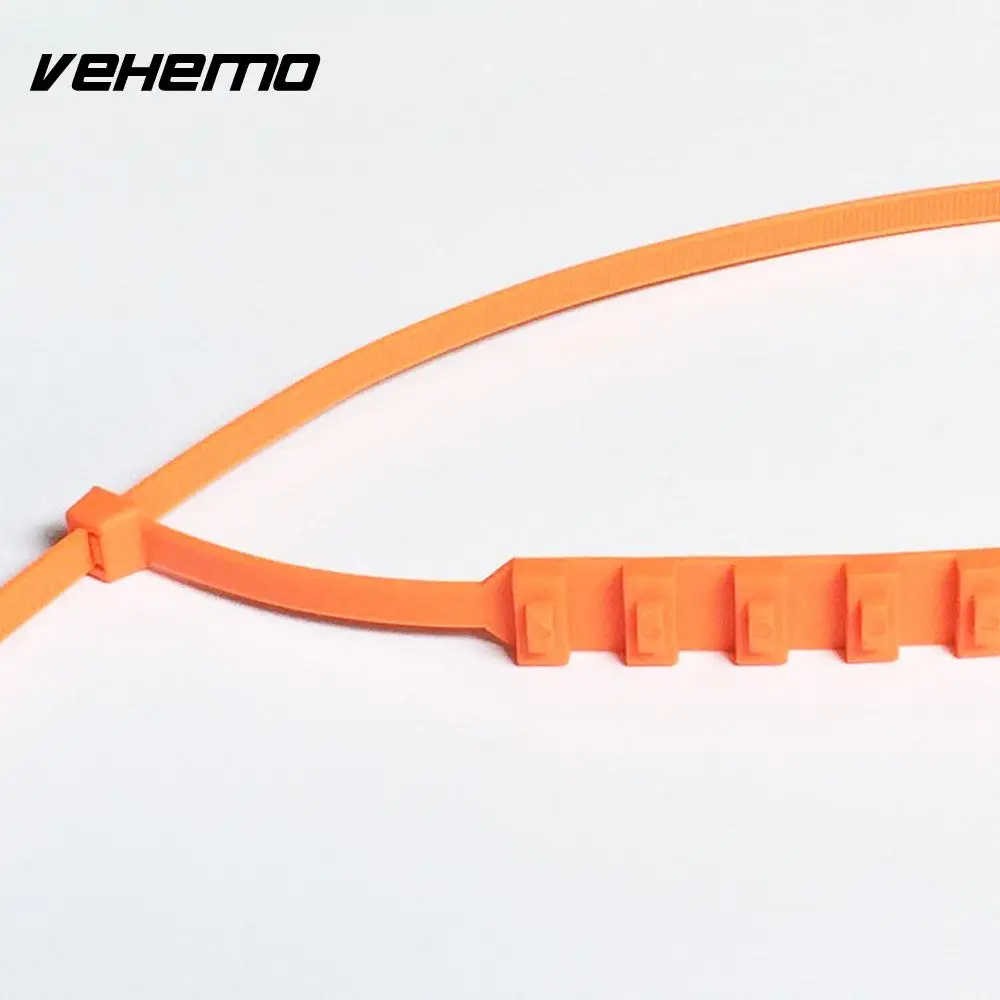 Vehemo пояс для снежных шин цепь для снега противоскользящие цепи Пряжка 1 шт. универсальные аксессуары для Зимнего Вождения Дорожная безопасность