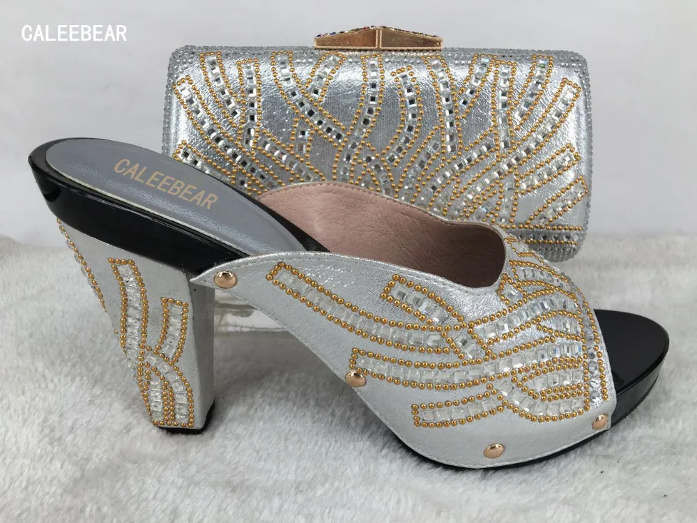 Женская обувь и сумочка в комплекте Италия 8 цветов Материал из искусственной