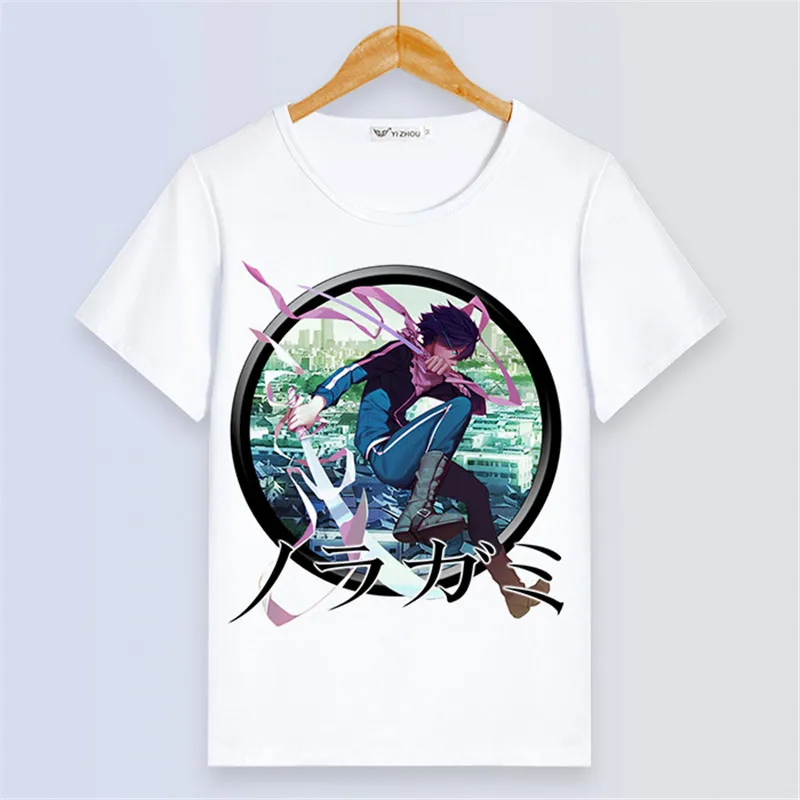 Аниме Noragami арагото цифровая печать унисекс Harajuku футболка женская для влюбленных