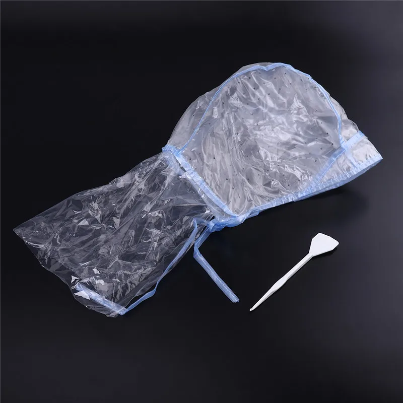 Одноразовая салонная цветная шапочка для мелирования волос с пластиковым крюком многоразовый набор глазурь Опрокидывающий цвет Инструменты для укладки волос
