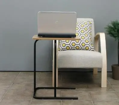 Laptop computer desk sofa simple landmark small table |