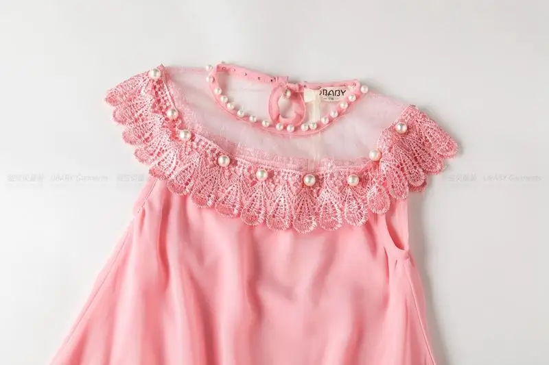 Летнее вечернее платье для девочек 2021 Детский костюм одежда Детские шифоновые