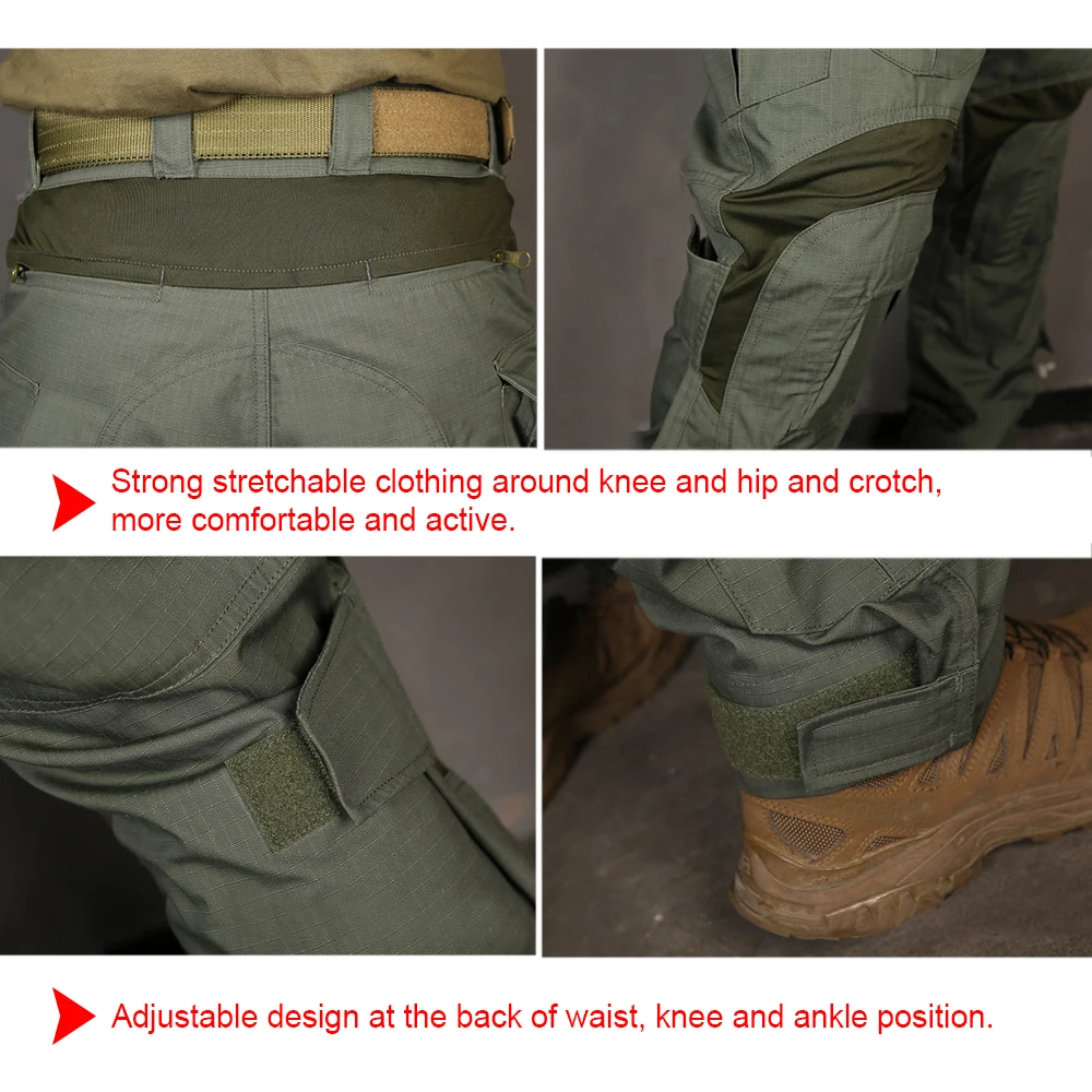 EmersonGear G3 тактические брюки армейские военные bdu Брюки с наколенниками Coyote