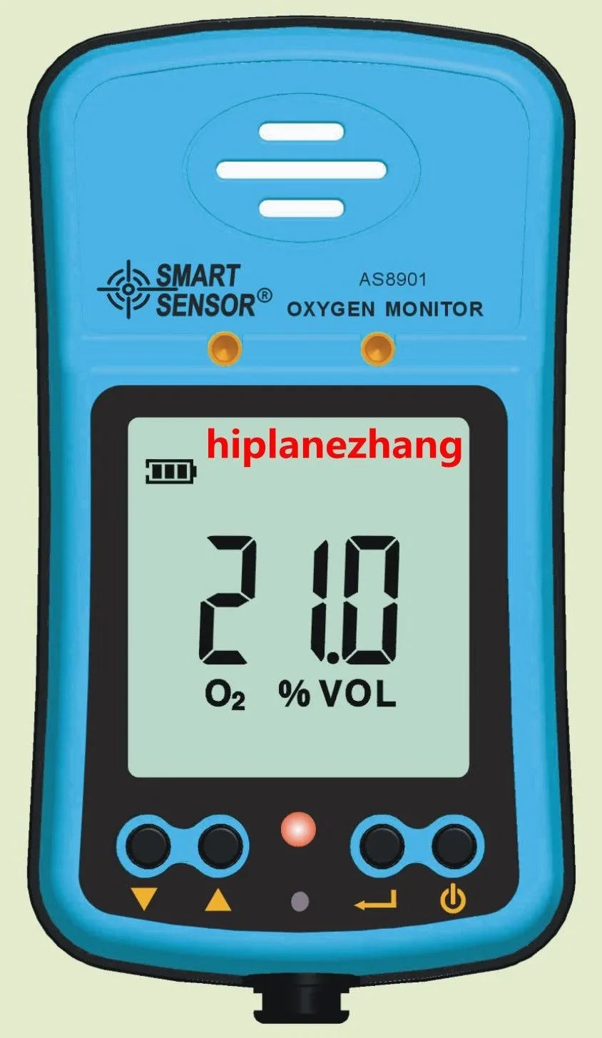 Handheld Oxygen O2 Gas Detector Tester Monitor Range 0-25% Li-battery AS8901 | Инструменты