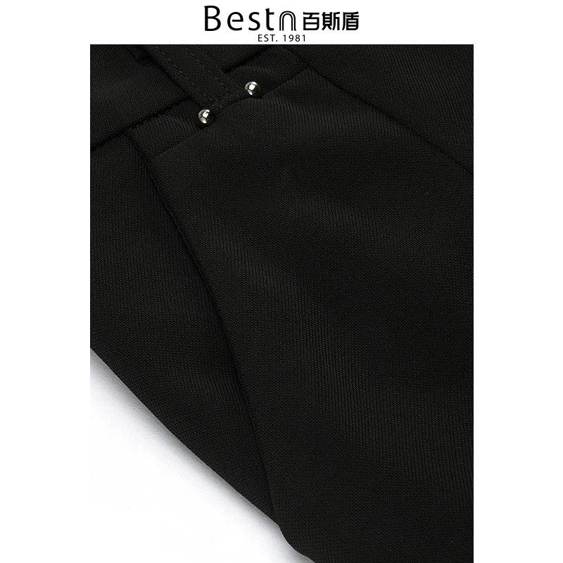 Bestn 2019 весна лето женские подходят на каждый день одноцветные средняя талия