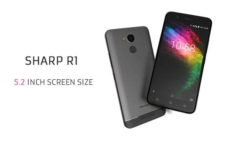 Смартфон SHARP R1 4G LTE с глобальной версией 3 ГБ ОЗУ 32 Гб ПЗУ 16:9 5 2 дюйма 4000 мАч