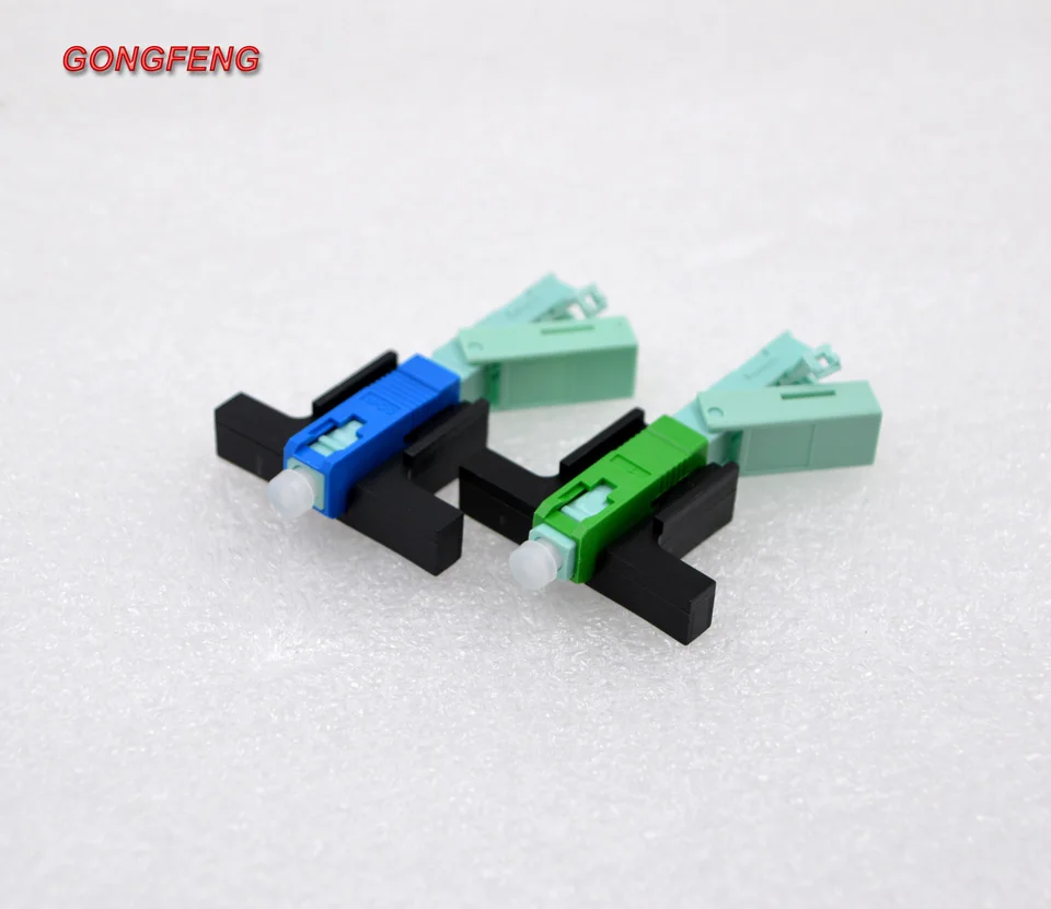 100 шт. Новый оптоволоконный коннектор FTTH SC/PC/APC одномодовый волоконно оптический