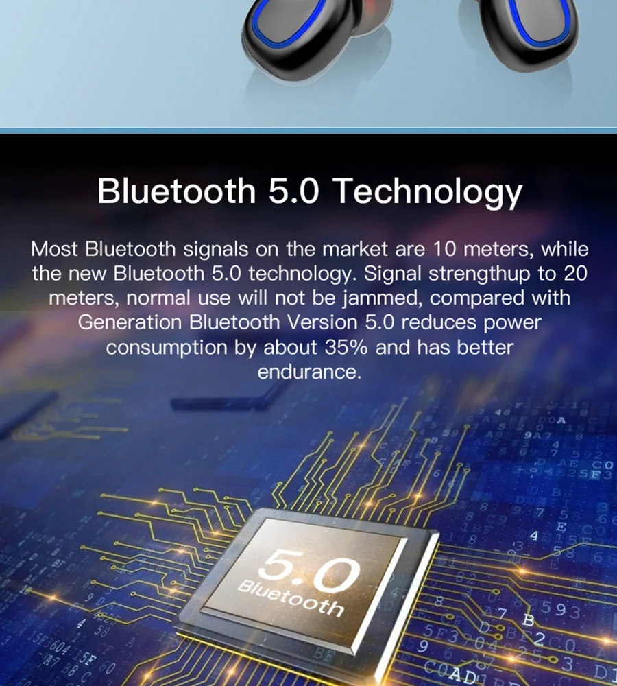 Беспроводные bluetooth-наушники CBAOOO X11 TWS 5,0, спортивные мини-наушники с громкой связью, 6D, стерео, водонепроницаемая, Бас-гарнитура с микрофоном