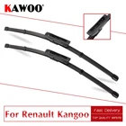 KAWOO для Renault Kangoo 1 2 авто мягкий резиновый Windcreen стеклоочистители модели года с 1997 по 2015 подходит штык ArmU